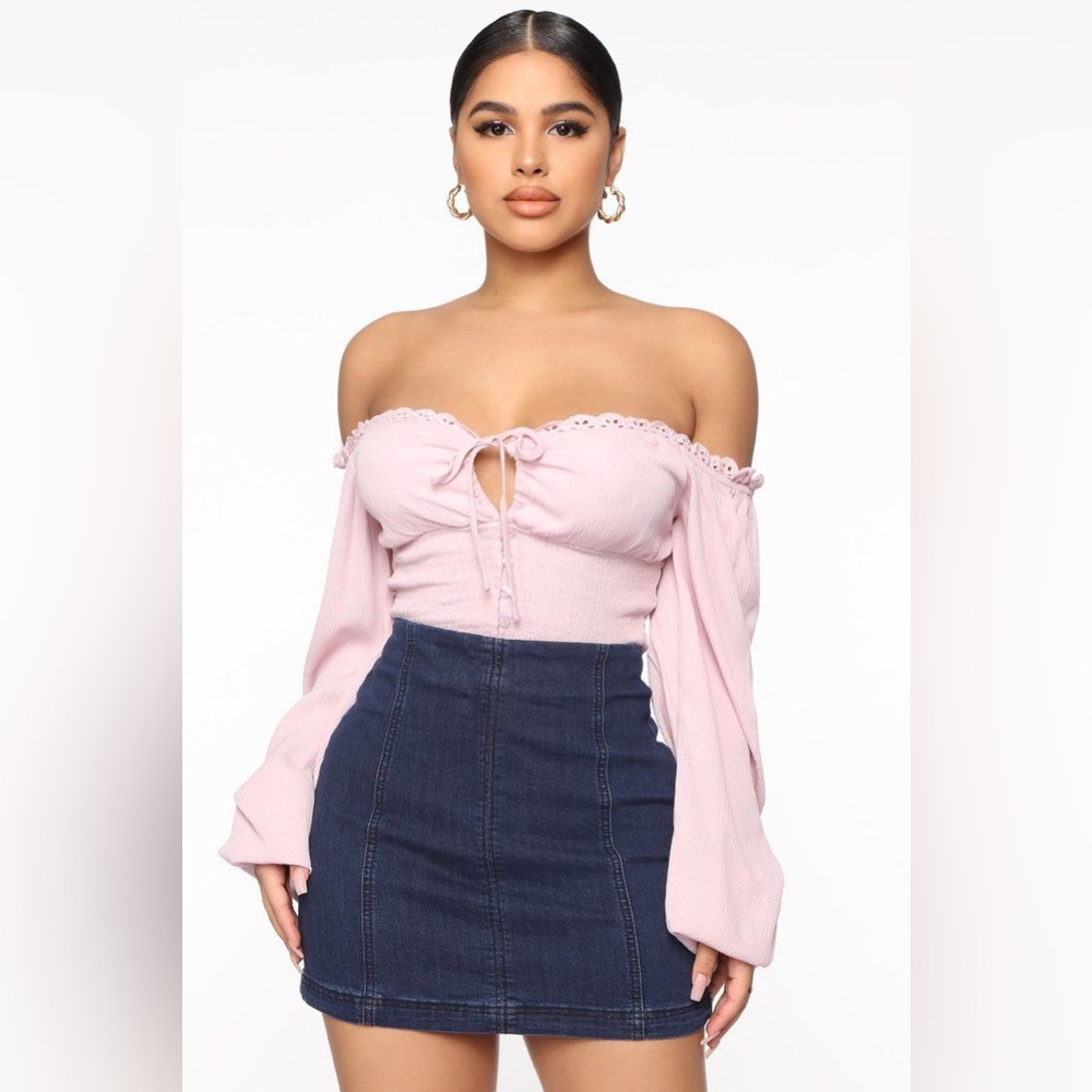 I’ll see you for brunch smocked top pink - fashion nova
